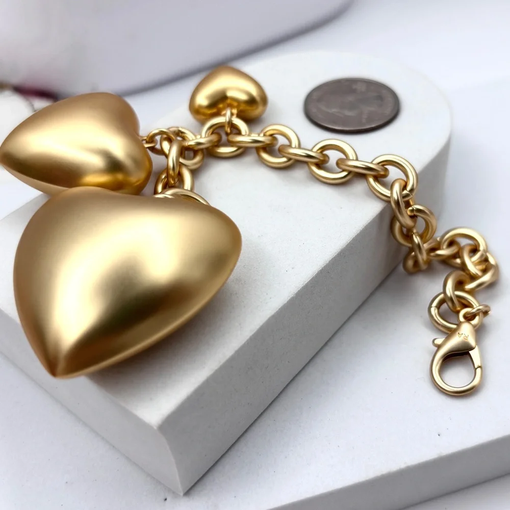 ROXANNE ASSOULIN The Puffy Heart Bracelet in Gold firm price - Picture 8 of 8
